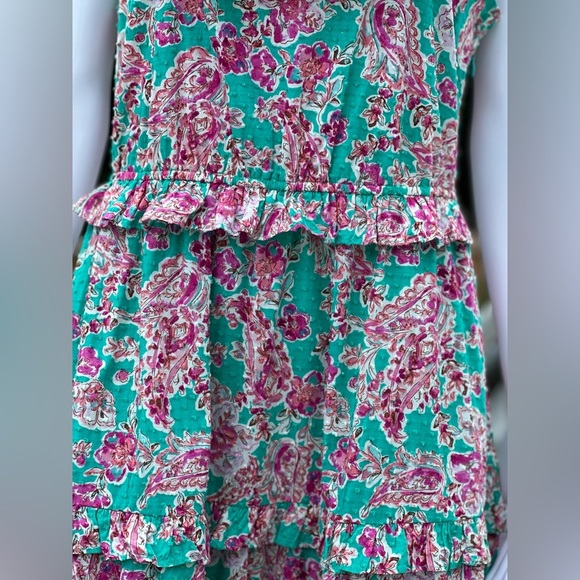 J.Crew Printed Ruffle Midi Dress - Picture 6 of 13